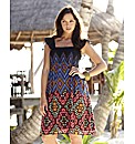 Aztec Print Dress