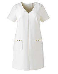 Ponte Stud Tunic Dress