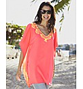 Bright Pink Kaftan Top