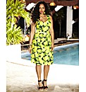 Lemon Print Dress