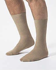 Premier Man No-Elastic Pack of 6 Socks