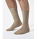 Premier Man No-Elastic Pack of 6 Socks