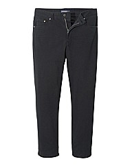 Jacamo Black Gaberdine Mens Jeans 35 In Jacamo Black Gaberdine Mens Jeans 35 In