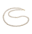 Gold-Plated Freshwater Pearl Necklace