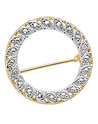 Diamond Accent Brooch