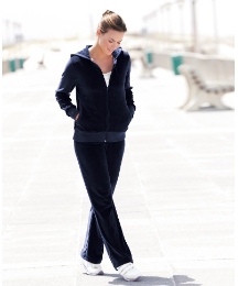 Velour Jogging Suit Trousers 32inch Leg