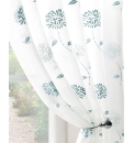 Carnation Curtain Range Voile Panel