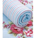 Floral and Stripe Blanket B.O.G.O.F