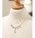 Facetted Drop Necklace
