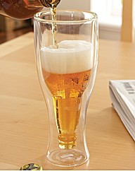 Upside Down Beer Glass