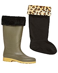 Fury Top Welly Boot Liners BOGOF