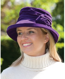 Showerproof Velvet Hat