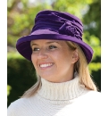 Showerproof Velvet Hat