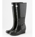 Wedge Welly Flex Black