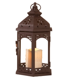 Lantern with FREE LED R/C Candle