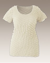 Frill Jersey Top 25in