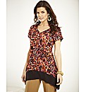 Reversible Hanky Hem Blouse