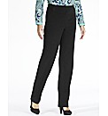 Zip Stretch Trousers Length 27in