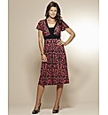 Print Jersey Dress Length 41in