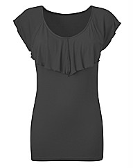 Frill Jersey Top