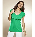 Frill Jersey Top