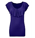 Frill Jersey Top