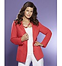 Peplum Linen Jacket