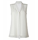 Sleeveless Longline Blouse