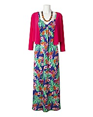 3 Piece Maxi Dress Set Length 52in