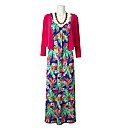 3 Piece Maxi Dress Set Length 52in
