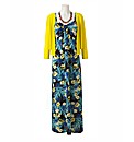 Petite 3 Piece Dress Set Length 49in