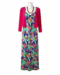 Petite 3 Piece Dress Set Length 49in