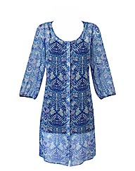 Petite Georgette Longline Blouse