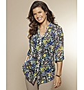 Floral Print Blouse with Cami