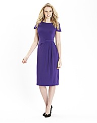 Petite Gather Detail Jersey Dress 39in