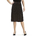Print Jersey Skirt 27in