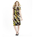 Petite Gather Detail Jersey Dress 39in