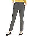 Printed Slim Leg Trousers 27in