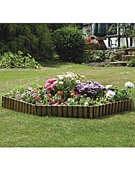 Log Effect Edging Kit 8 Pieces
