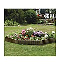 Log Effect Edging Kit 8 Pieces