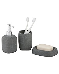 Stone Look Accessories 3 Piece Set