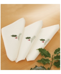 Poinsettia Range Napkins Pack of 4