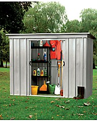Pent Metal Shed 238cm x 119cm