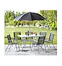 Tropical 8 Piece Garden Furniture Set