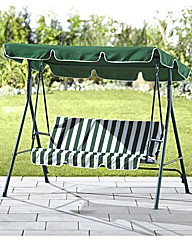 Roma Deluxe 3 Seater Garden Swing