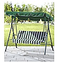 Roma Deluxe 3 Seater Garden Swing