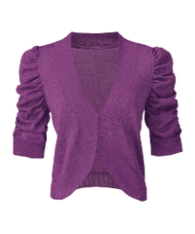 Short Sleeve Shrug Cardigan