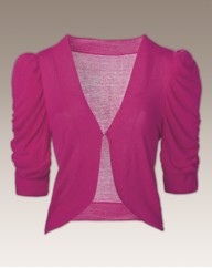 Short Sleeve Shrug Cardigan