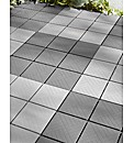 12 Pack of Grey Easy-to-Install Tiles
