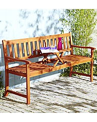 Padstowe Bench with Folding Table